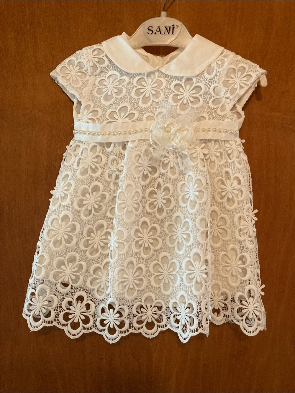 Allegros Infant Crocheted Dress - Size 0-1 yr